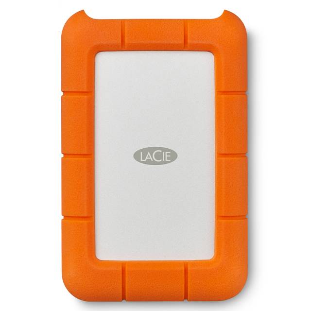 LaCie Rugged 4TB – Portable External Hard Drive USB-C