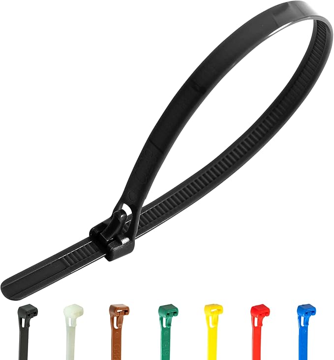 GOCA Reusable Cable Ties – 25 cm